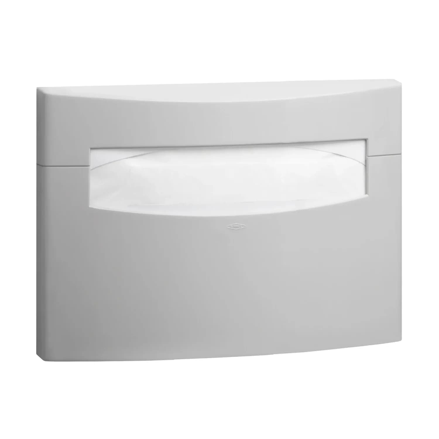 Surface-Mounted Seat Cover Dispenser, Grey ABS Plastic