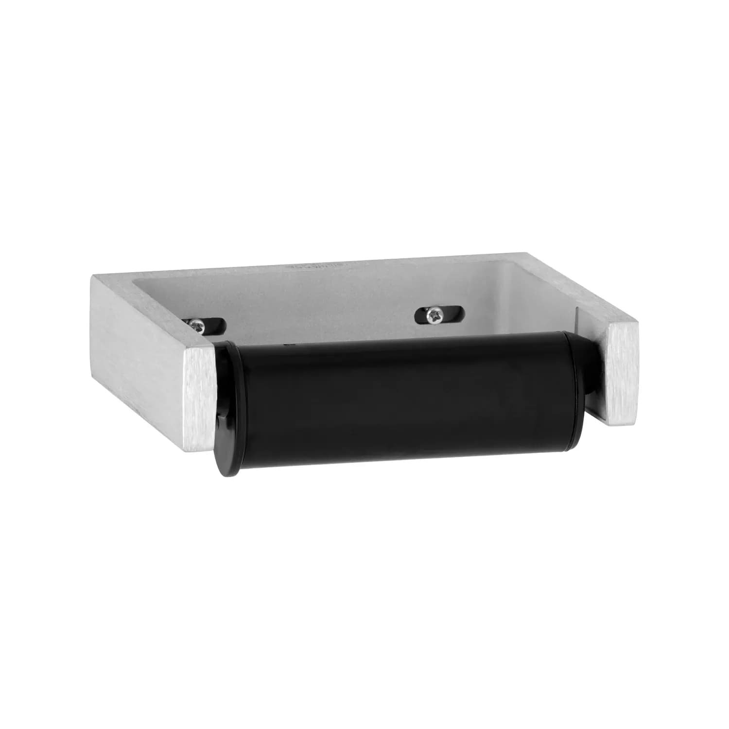 Surface-Mounted Toilet Tissue Dispenser, Cast Aluminum, One Roll — B-2730