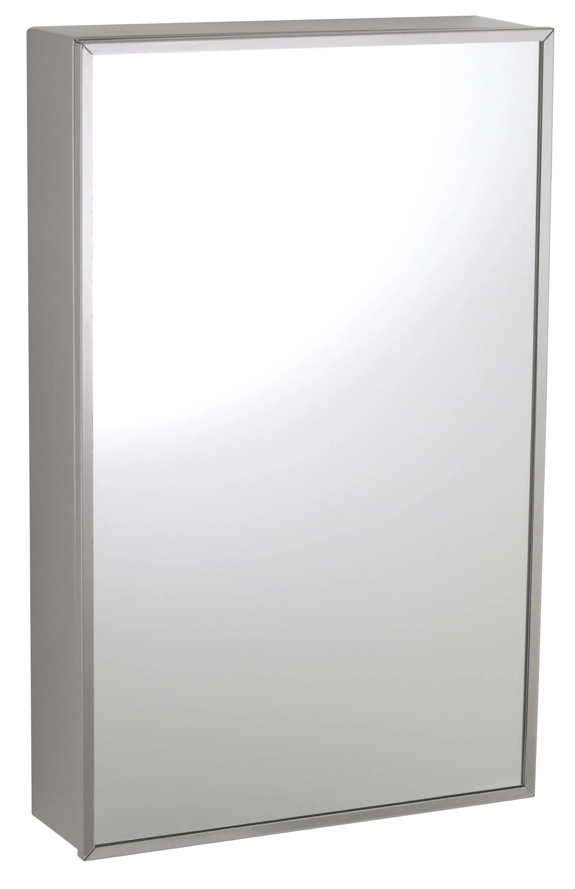 Surface-Mounted Medicine Cabinet, Satin Finish — B-299