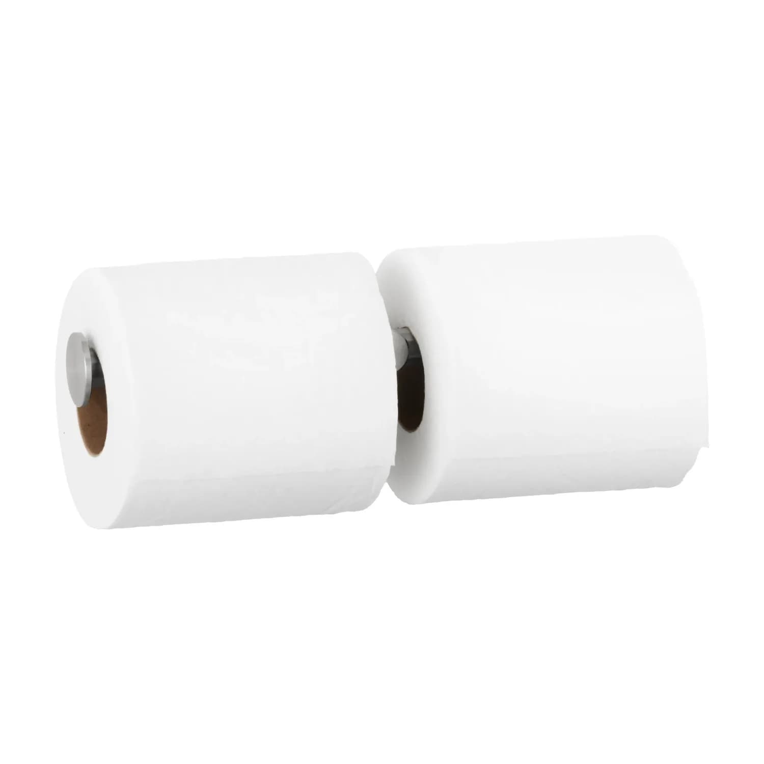 Surface-Mounted Toilet Tissue Dispenser, Fino Collection, Satin Finish, Two Rolls