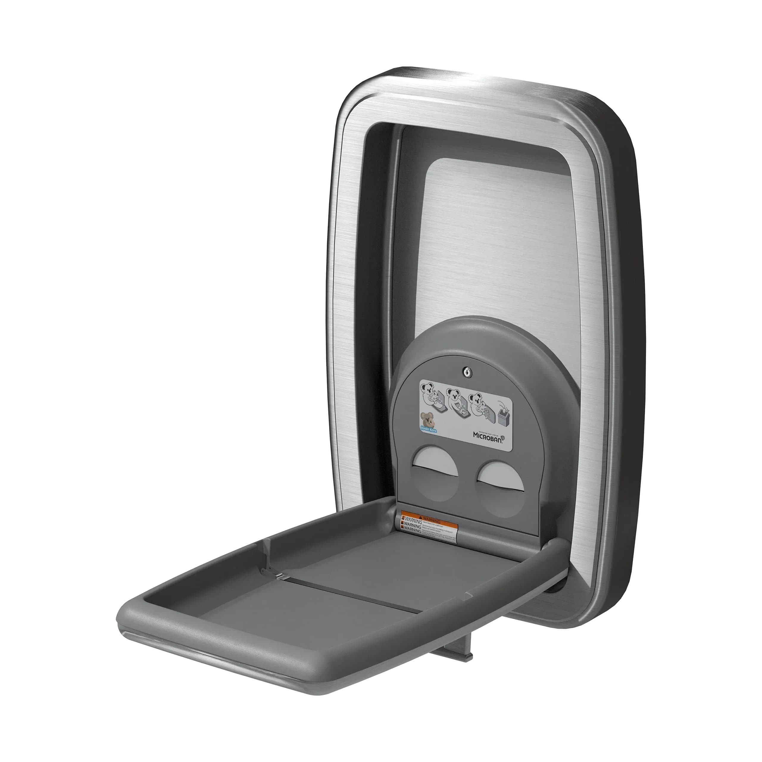 Vertical Stainless Steel Surface-Mounted — KB311-SSWM