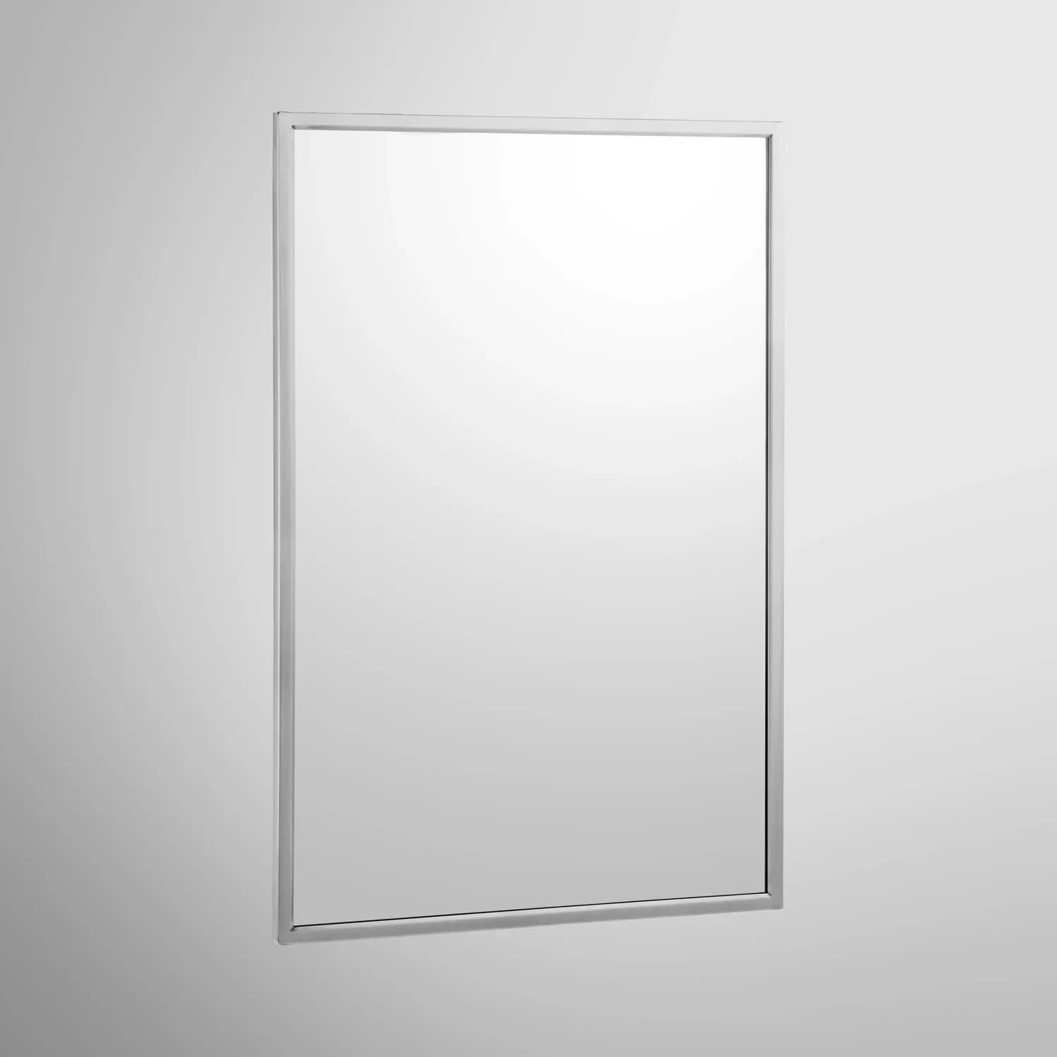 Welded-Frame Mirror, Satin Finish — B-290-Series