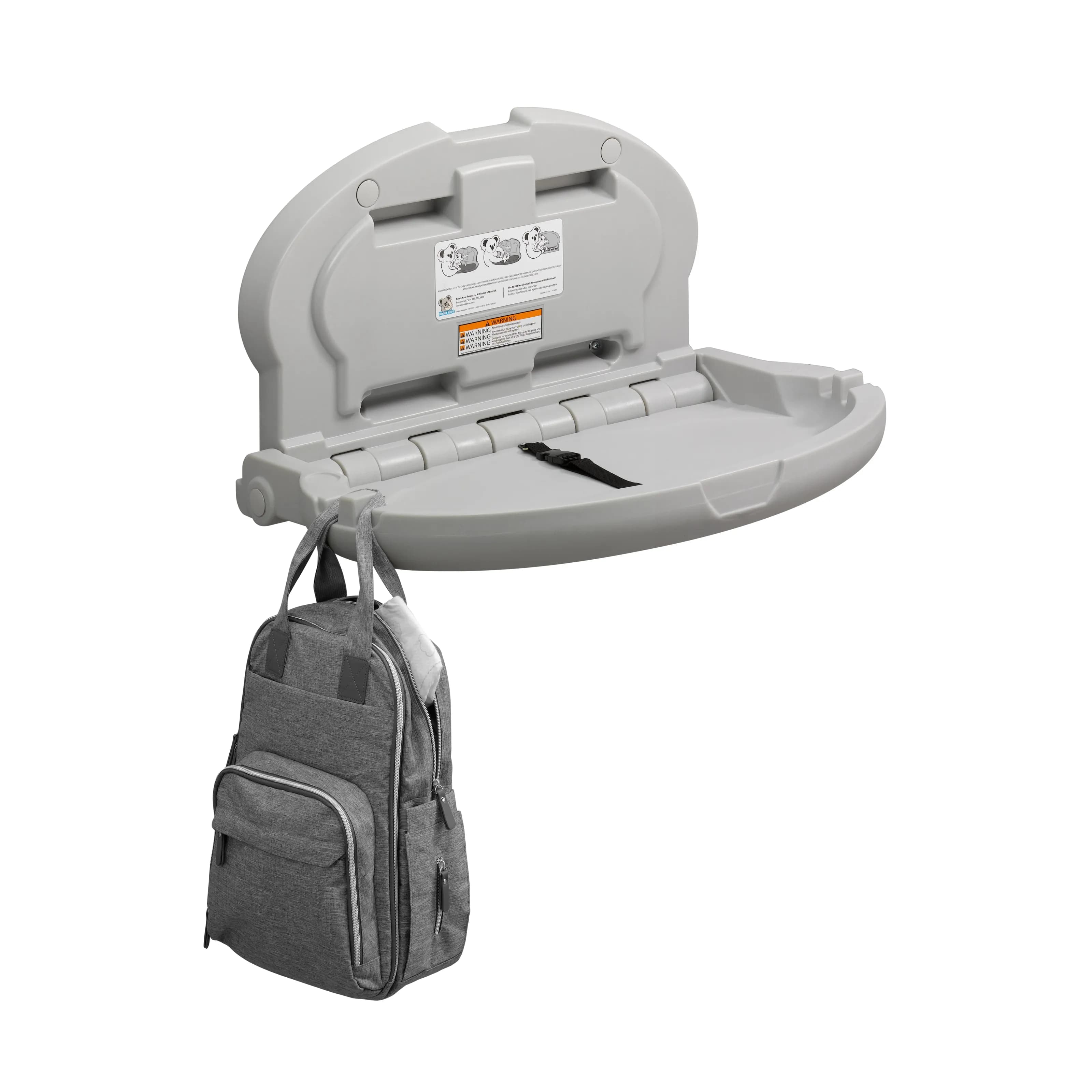 Oval Wall Mounted Baby Changing Station — KB208-01