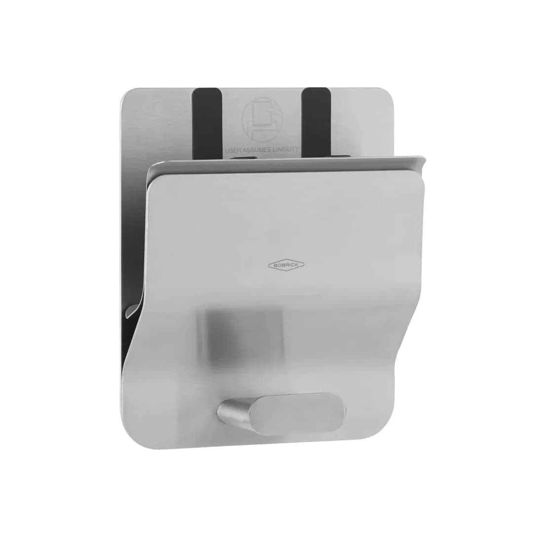 Surface-Mounted Klutch Mobile Device Holder, Satin Finish