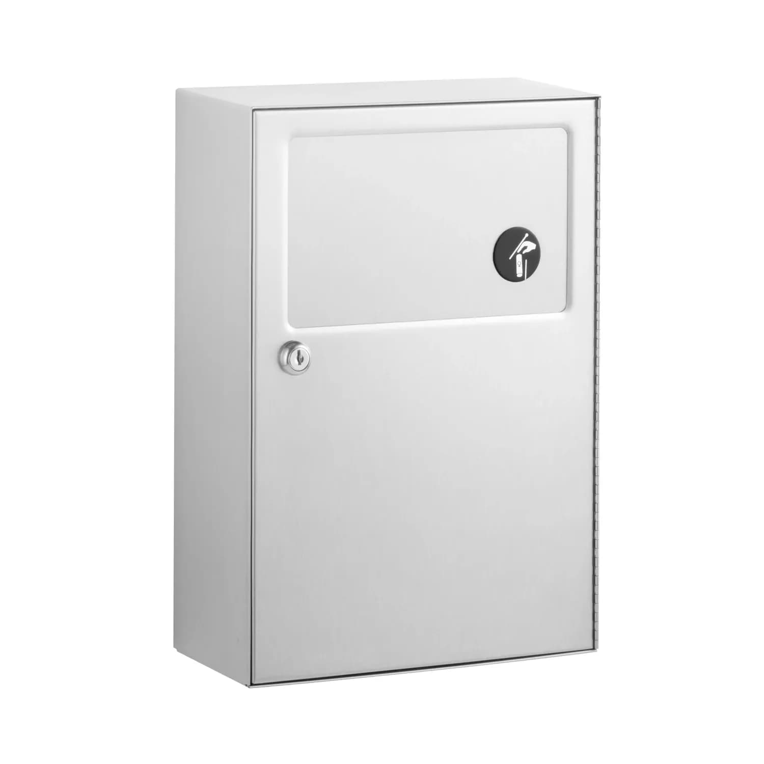 Surface-Mounted Sanitary Napkin Disposal, Satin Finish, 5 Ltrs.
