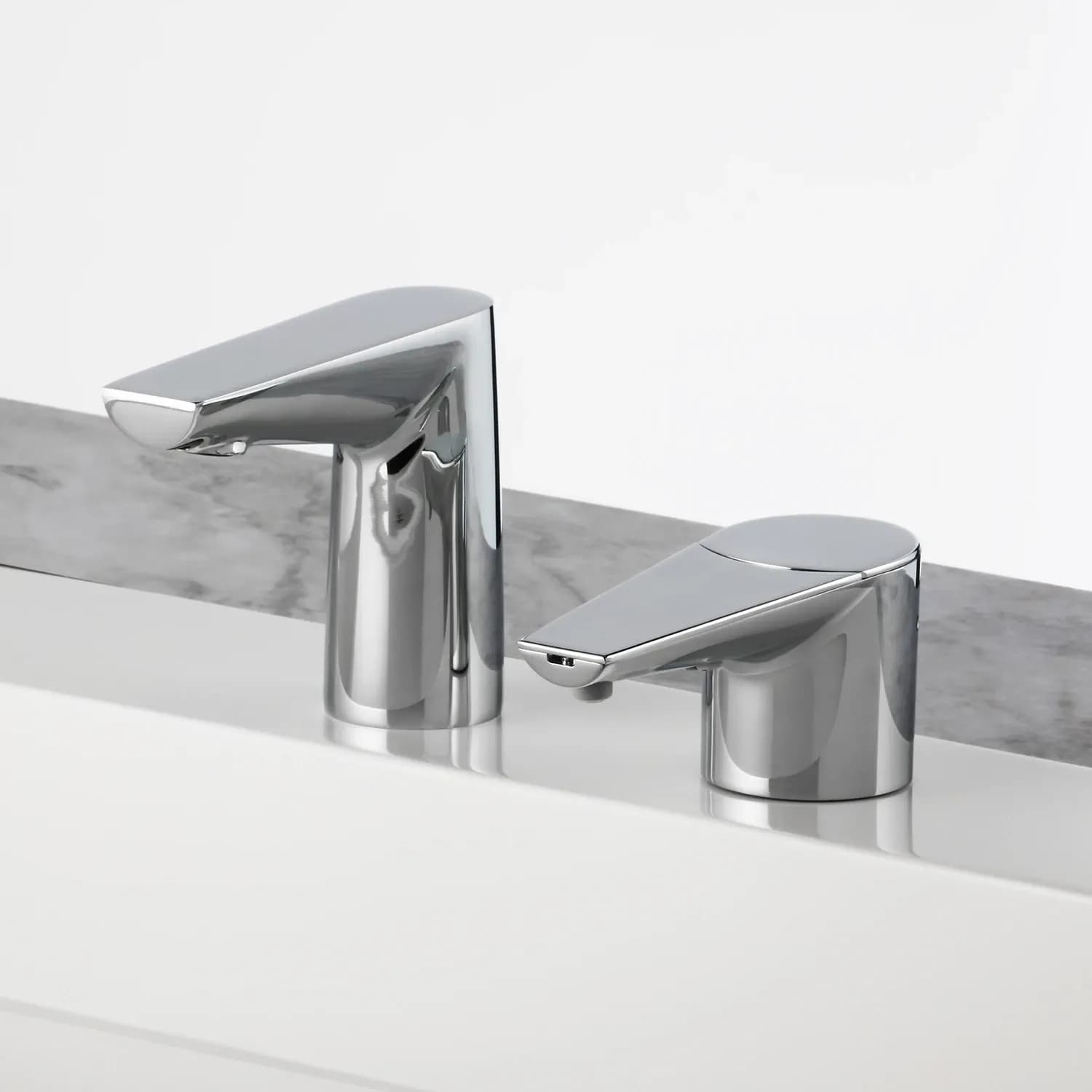 Counter-Mounted Automatic Designer Series Top-Fill Soap Dispenser & Faucet — B-868-or-B-878-B-8898