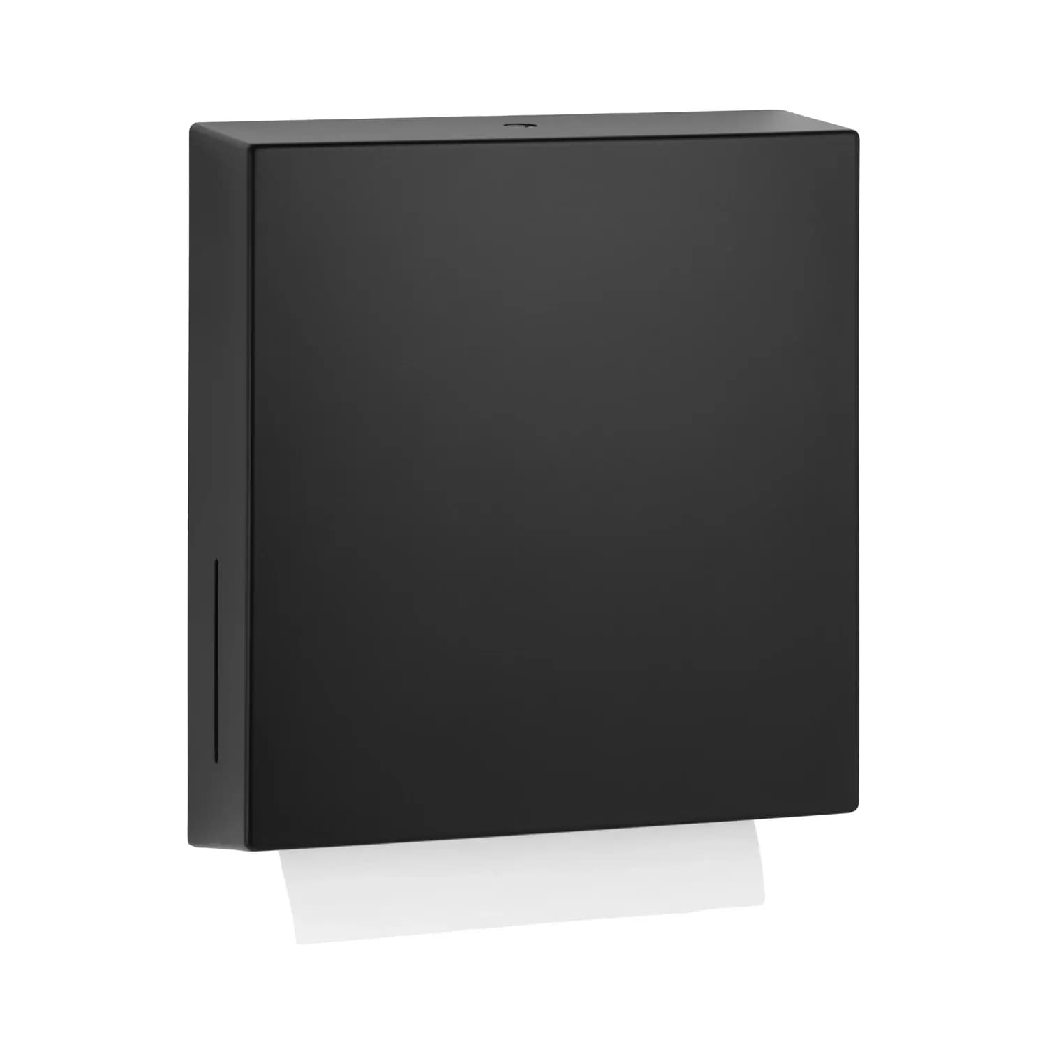 Surface-Mounted Paper Towel Dispenser, Satin Finish, 525 Multifold Towels — B-9262-MBLK