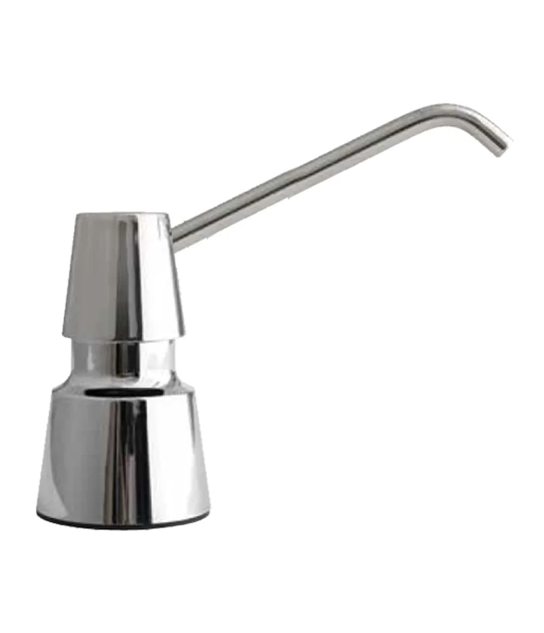 Counter-Mounted Manual Top-Fill Foam Soap Dispenser, 6" Spout, Polished, 1 Ltr.