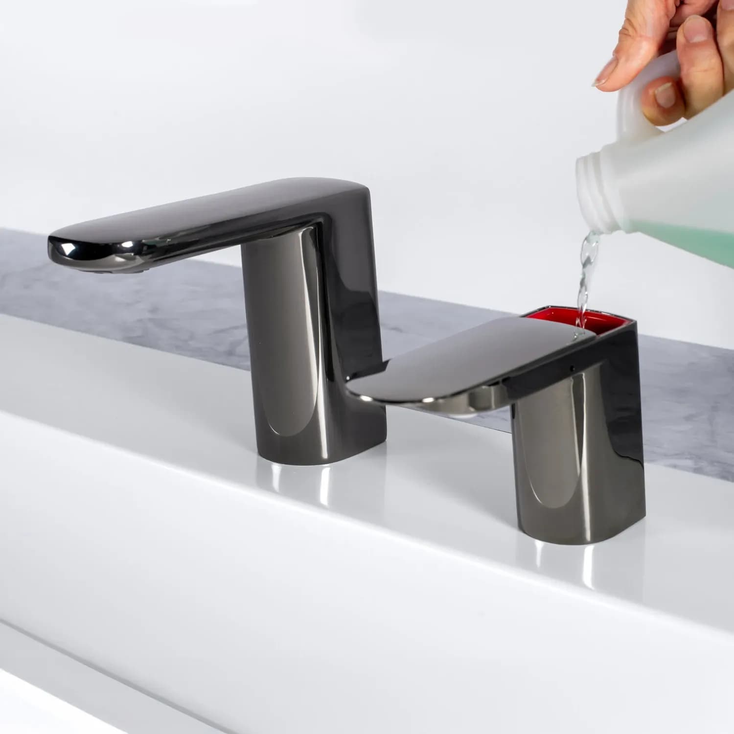 Counter-Mounted Automatic Fino Collection Top-Fill Foam Soap Dispenser — B-961