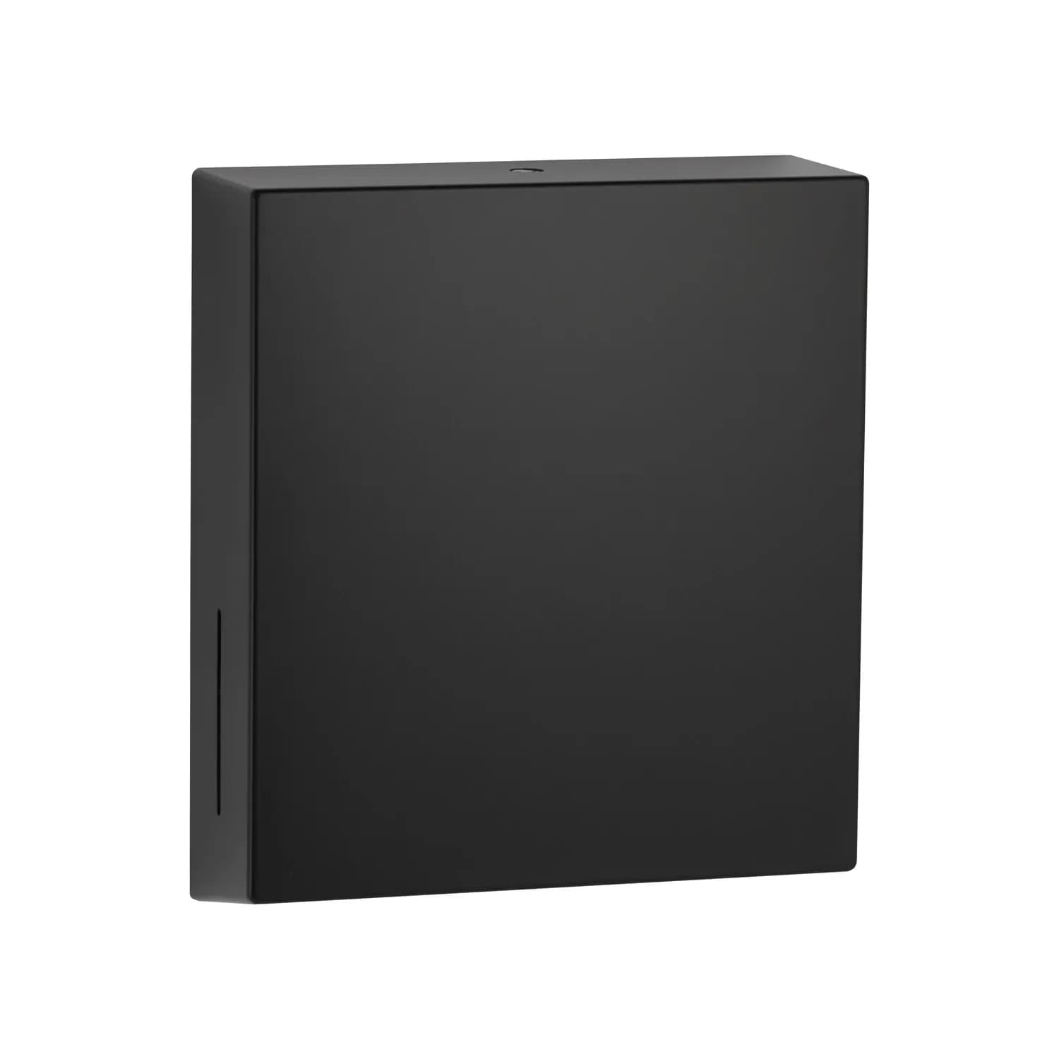 Surface-Mounted Paper Towel Dispenser, Satin Finish, 525 Multifold Towels — B-9262-MBLK