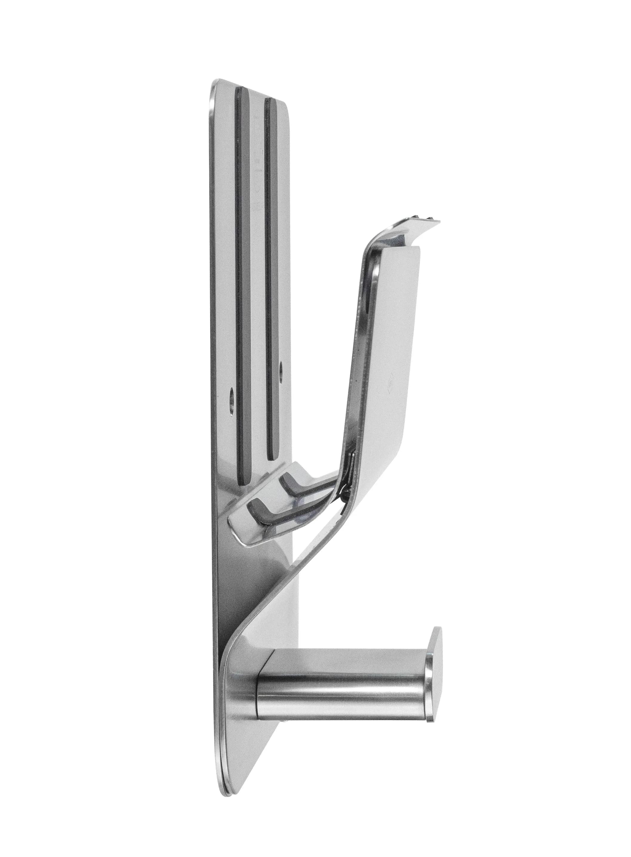 Surface-Mounted Klutch Mobile Device Holder, Satin Finish — B-635