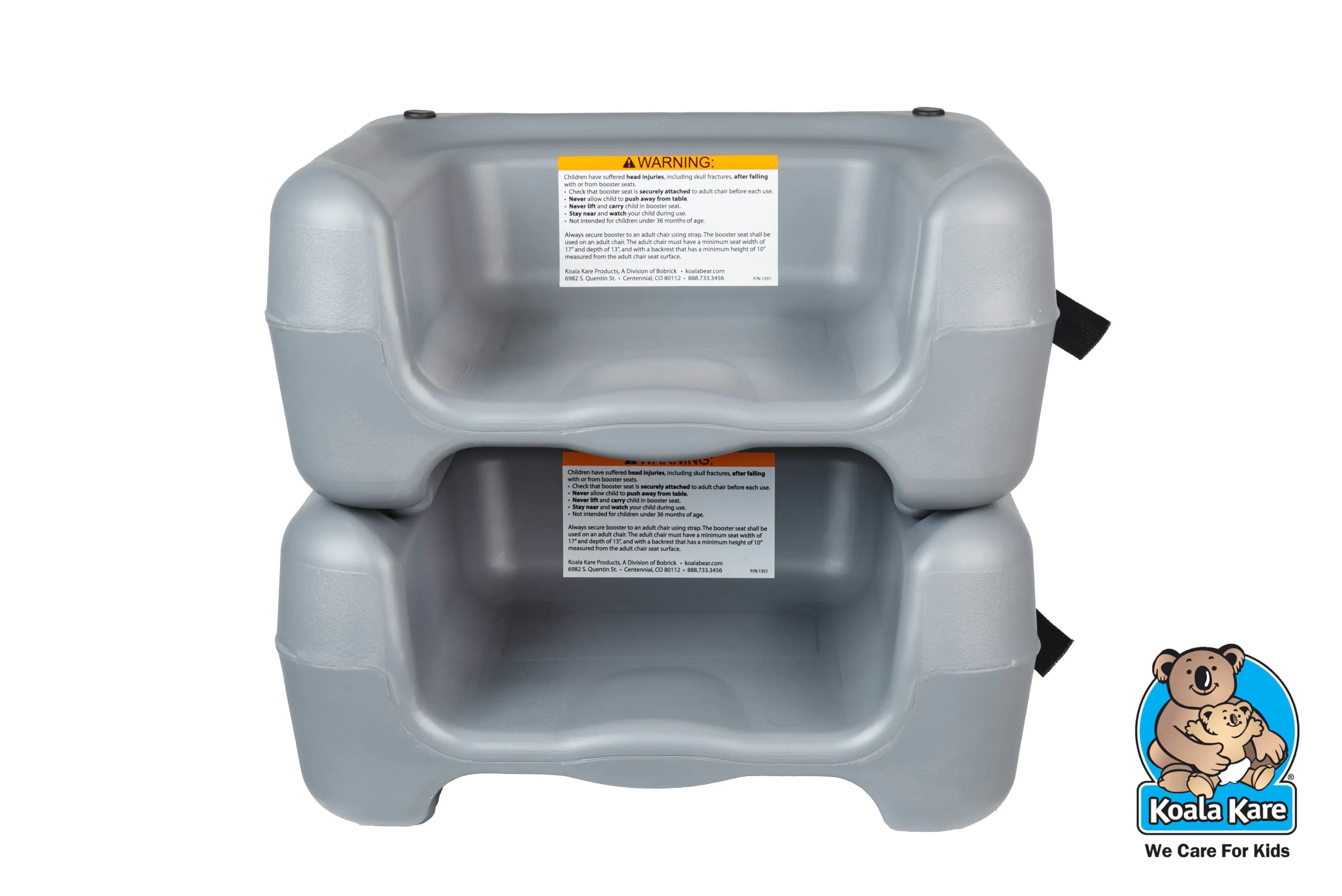 Restaurant Booster Seat Grey — KB854-01