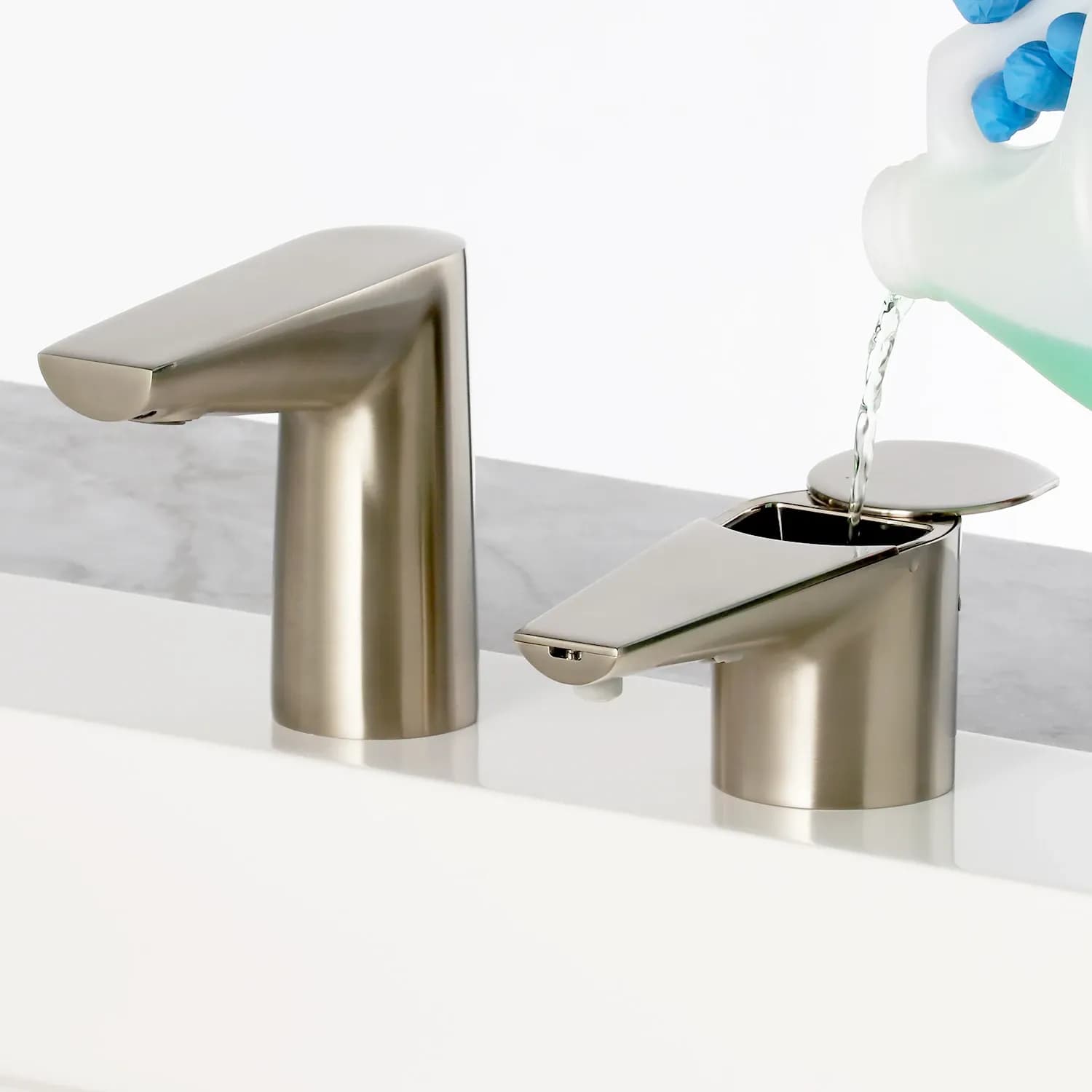 Counter-Mounted Automatic Designer Series Top-Fill Foam Soap Dispenser — B-865