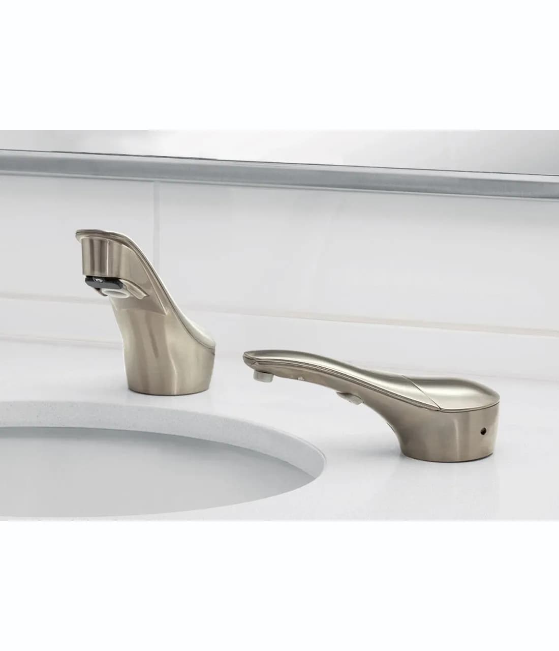 Counter-Mounted Automatic Designer Series Top-Fill Liquid Soap Dispenser — B-855